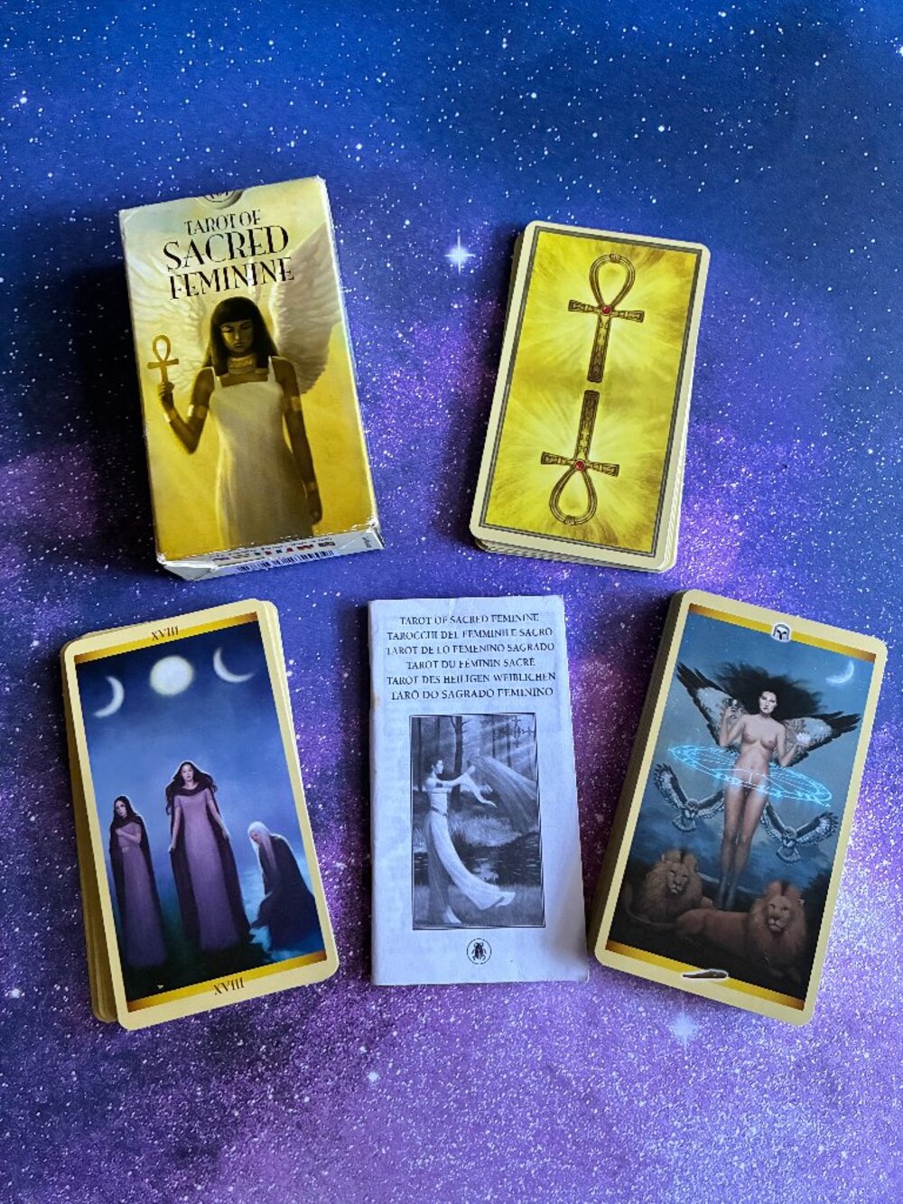 Tarot of the Sacred Femininity Deck by Lo Scarabeo